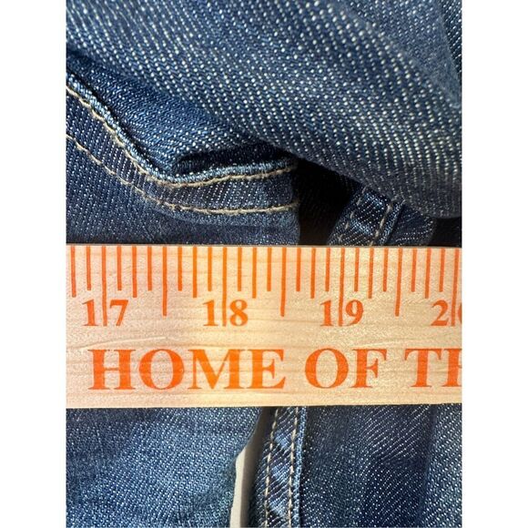 Superdry Women’s Japan Spirit Cropped Denim Jacket, size Medium - Picture 6 of 11